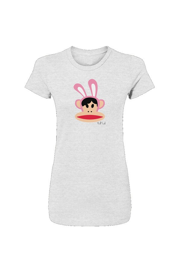 Bunnius Women 39 s Heather Slim Fit Tee
