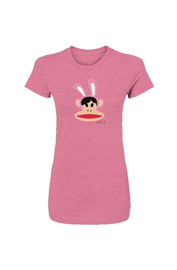 Bunnius Women 39 s Heather Slim Fit Tee