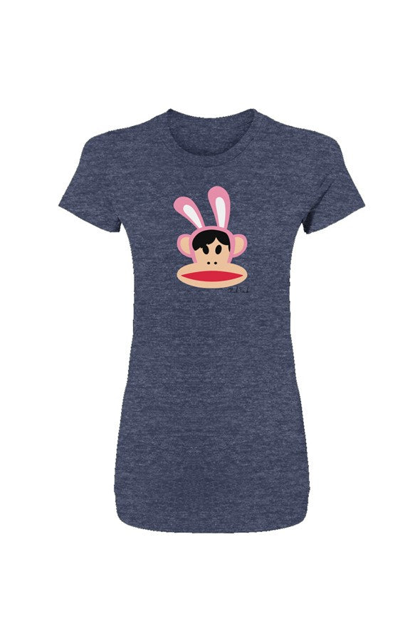 Bunnius Women 39 s Heather Slim Fit Tee