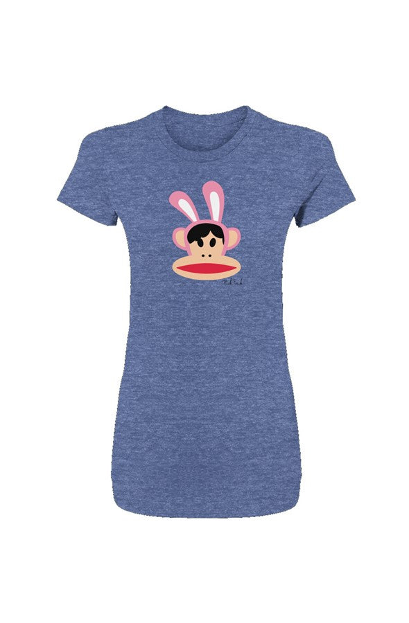 Bunnius Women 39 s Heather Slim Fit Tee