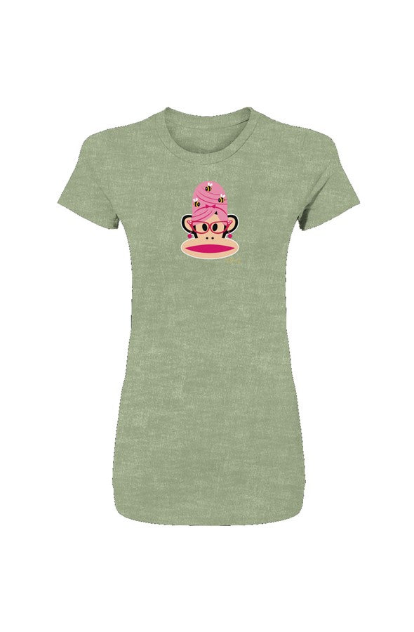 Beehive Jive Women 39 s Heather Slim Fit Tee