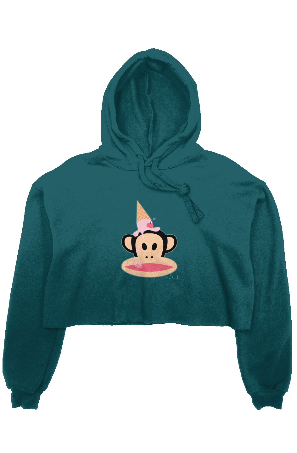 Lick A Drip Cropped Hoodie