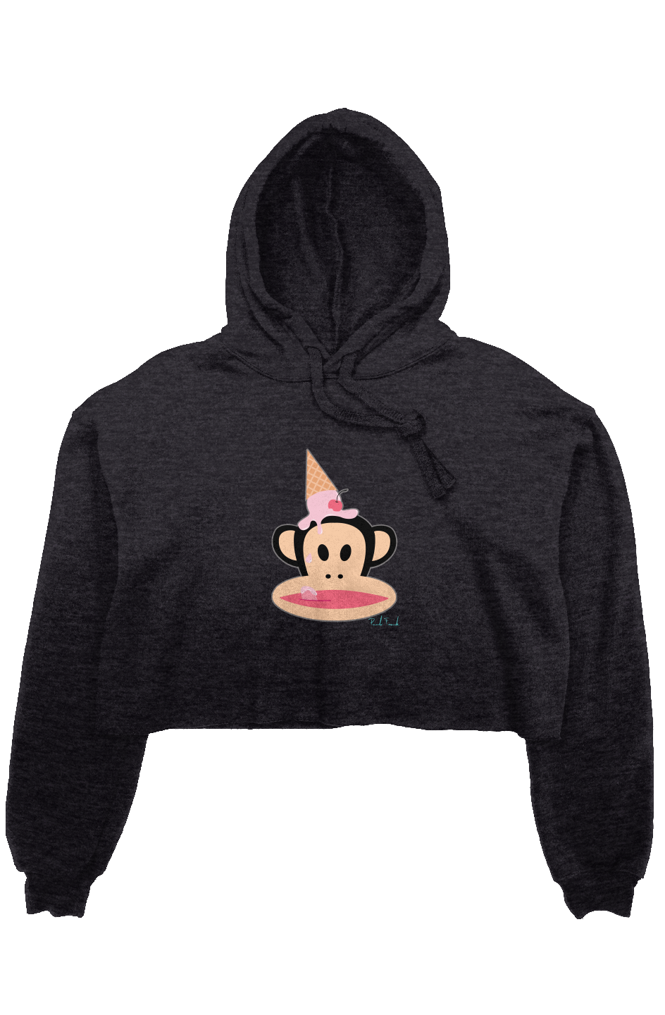 Lick A Drip Cropped Hoodie