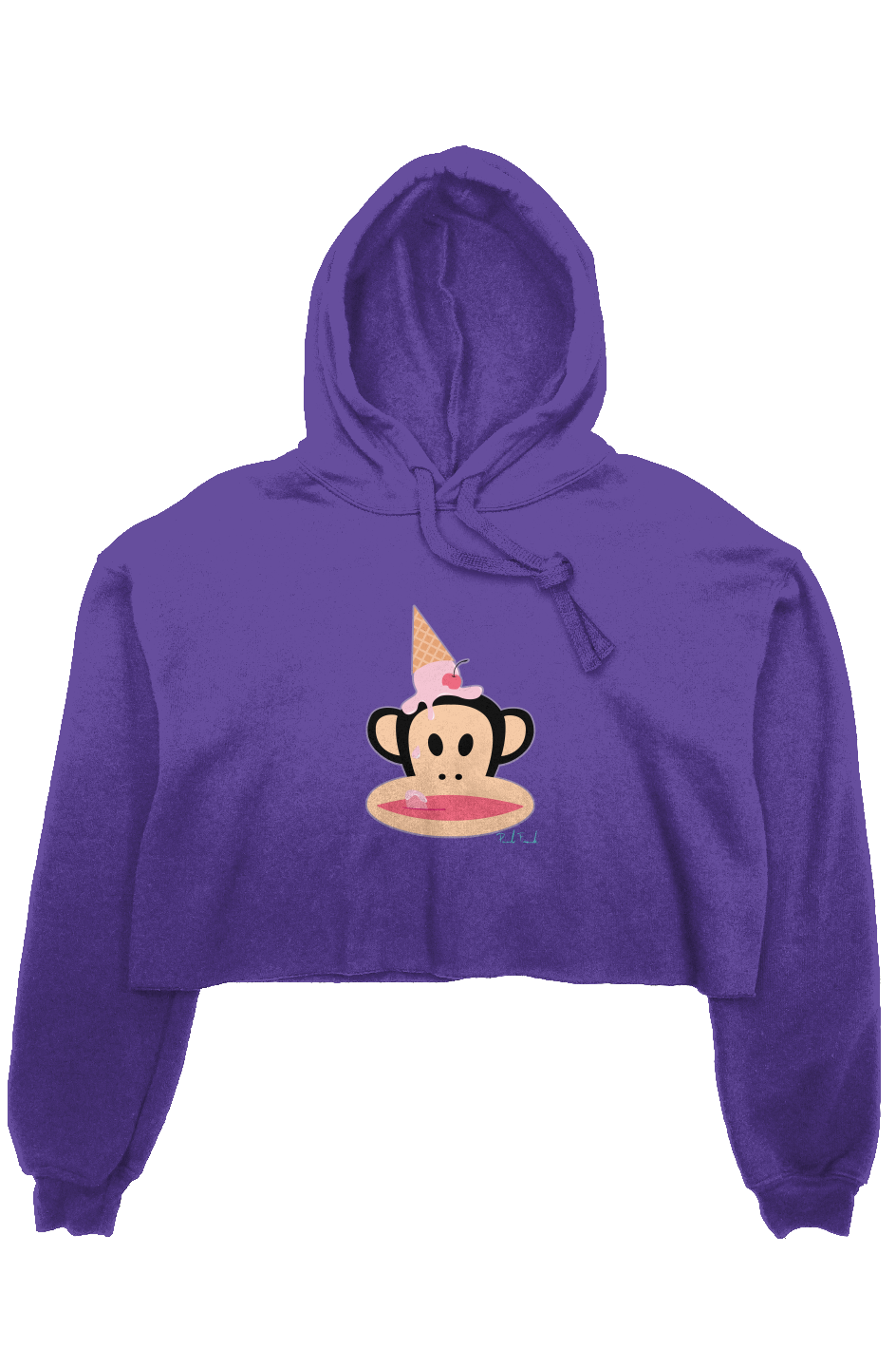 Lick A Drip Cropped Hoodie
