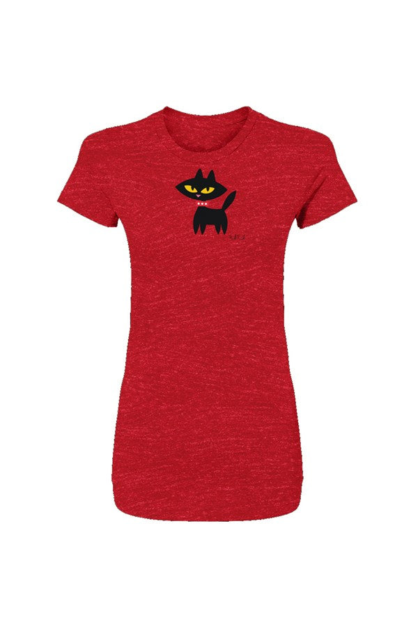 Mika Women 39 s Heather Slim Fit T Shirt
