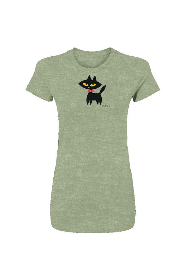 Mika Women 39 s Heather Slim Fit T Shirt