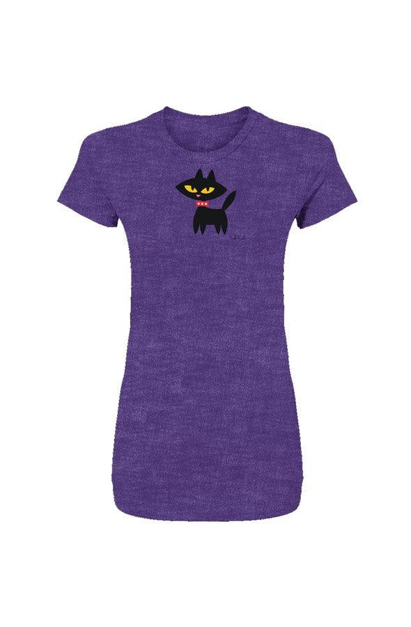 Mika Women 39 s Heather Slim Fit T Shirt