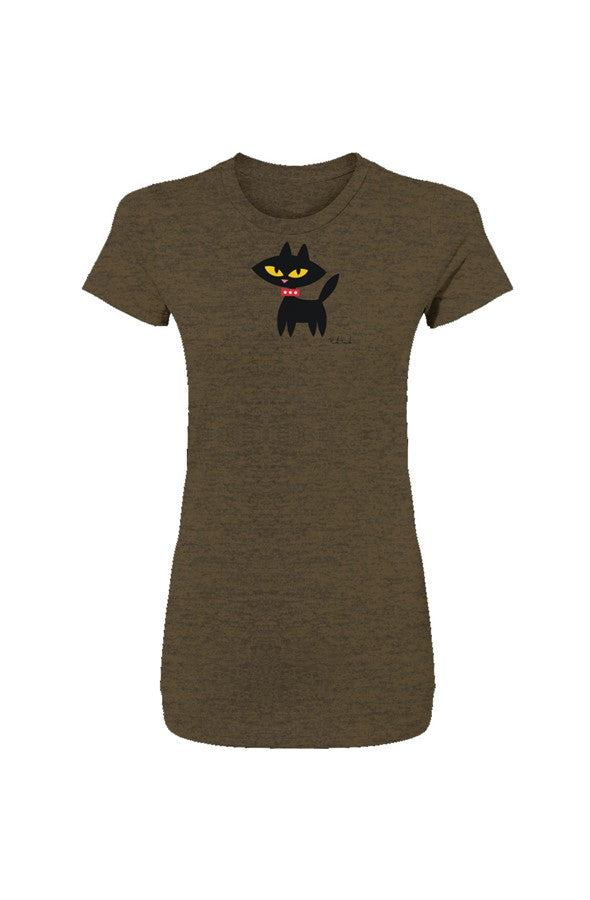 Mika Women 39 s Heather Slim Fit T Shirt