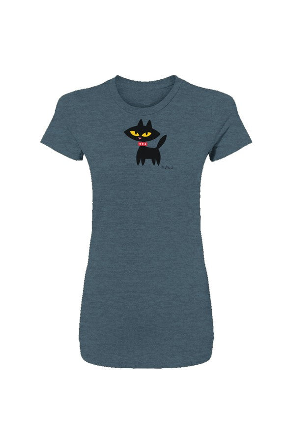 Mika Women 39 s Heather Slim Fit T Shirt