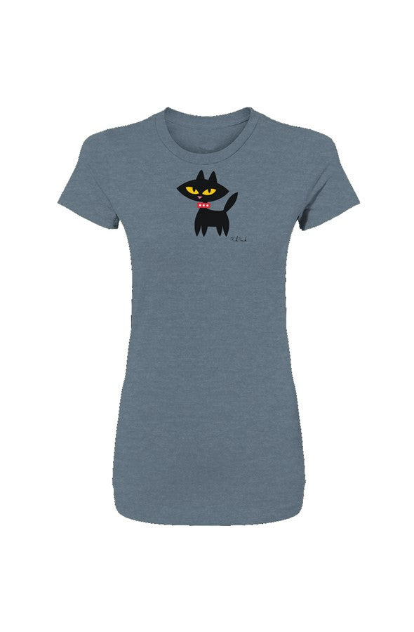 Mika Women 39 s Heather Slim Fit T Shirt