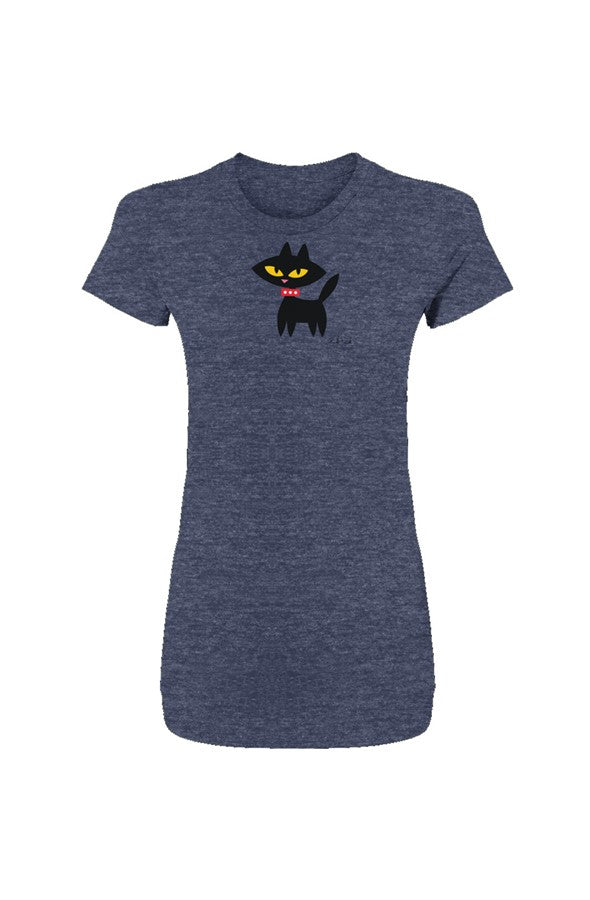 Mika Women 39 s Heather Slim Fit T Shirt